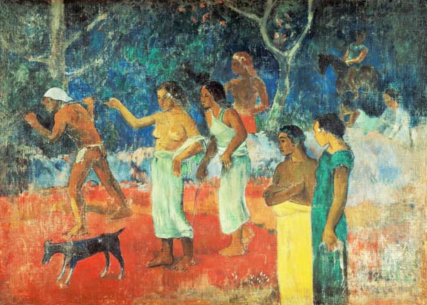 Scenes of Tahitian Life a Paul Gauguin