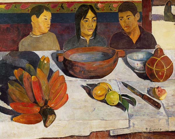 The Meal (The Bananas) a Paul Gauguin