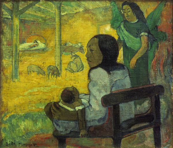 Tahitian Christmas a Paul Gauguin