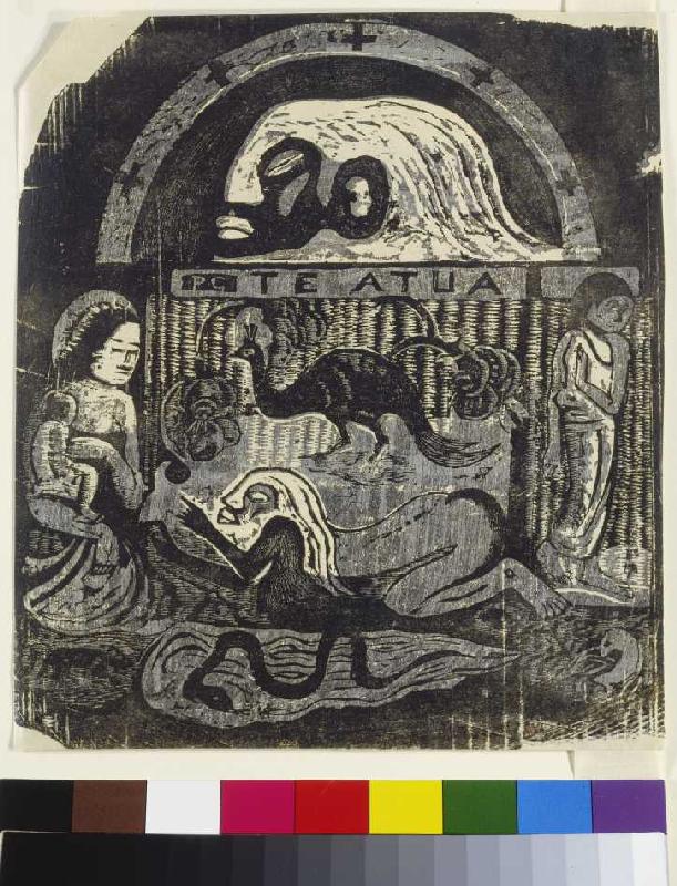 Te Atua - Les Dieux (Te Atua - Die Götter) a Paul Gauguin