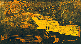 TE PO (Die herrliche Nacht) a Paul Gauguin