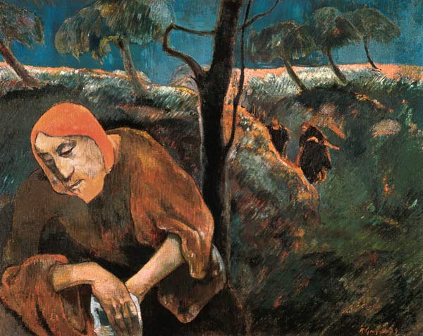 The Agony in the Garden a Paul Gauguin