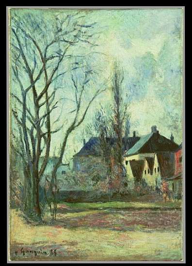 Winter Landscape at Copenhagen a Paul Gauguin