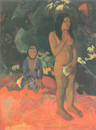 Word of the devil (Parau na te Varua Ino) a Paul Gauguin