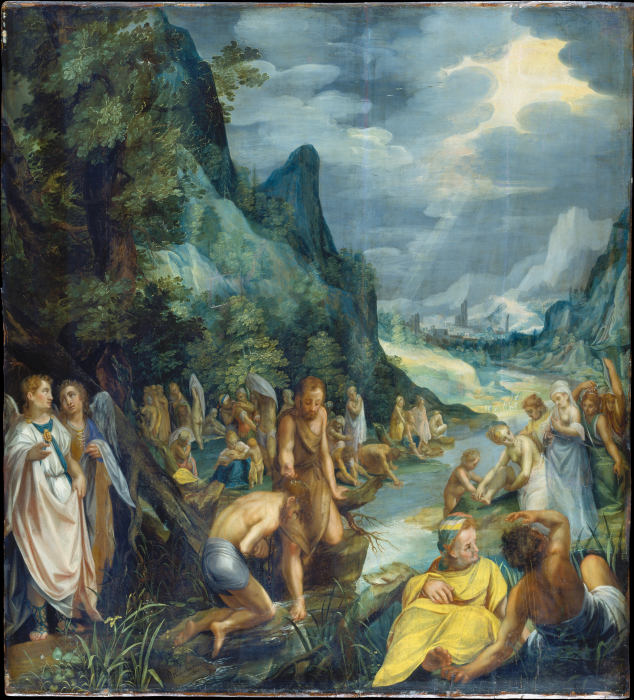 The Baptism of Christ a Paul Juvenel d. Ä.