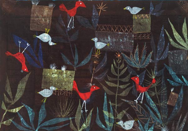 Bird garden a Paul Klee