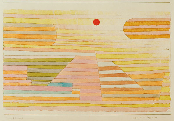Abend in Aegypten, 1929.33. a Paul Klee