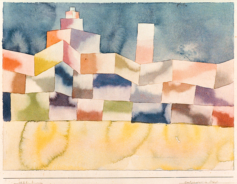 Architektur im Orient, 1929.2. a Paul Klee
