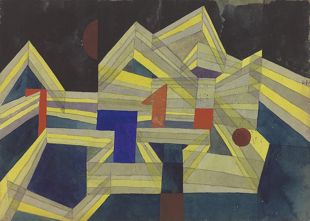 Architektur, transparent-strukturell a Paul Klee