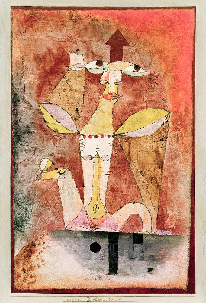 Barbaren-Venus, 1921. 132 a Paul Klee