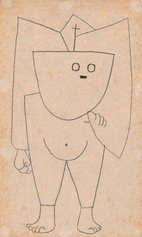 Christian ghost (Christliches Gespenst) a Paul Klee