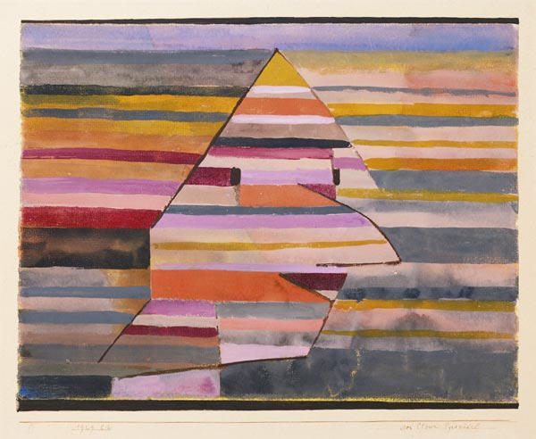 The Pyramid Clown a Paul Klee