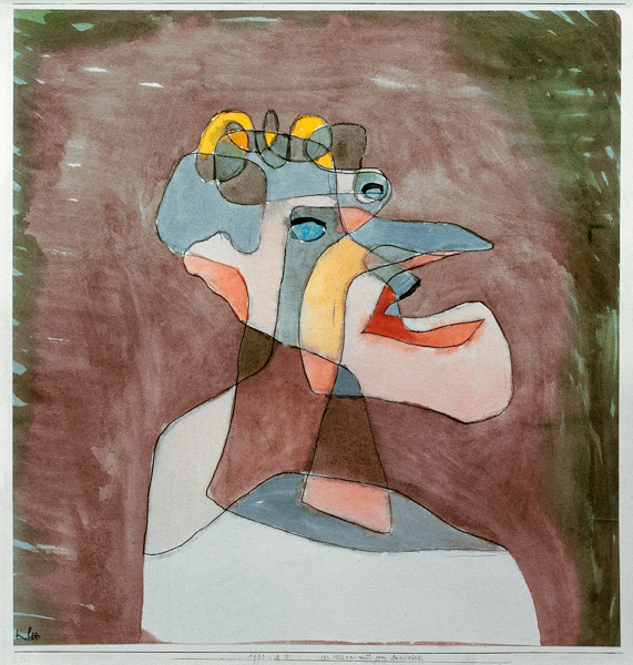 Der Mann mit dem Mundwerk, 1930. a Paul Klee