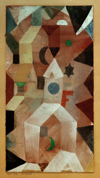 Die Kapelle, 1917, 127. a Paul Klee