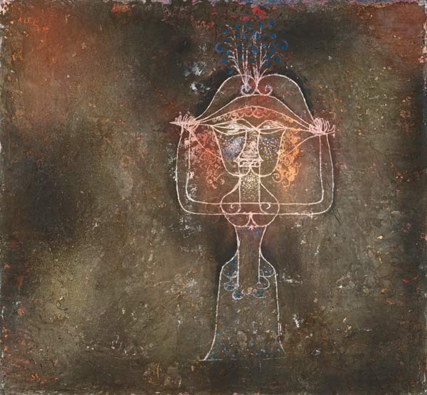 The singer of the funny opera a Paul Klee