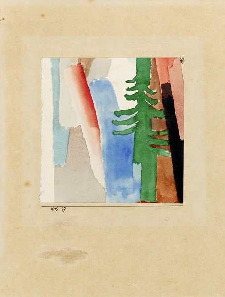 Die Tanne a Paul Klee