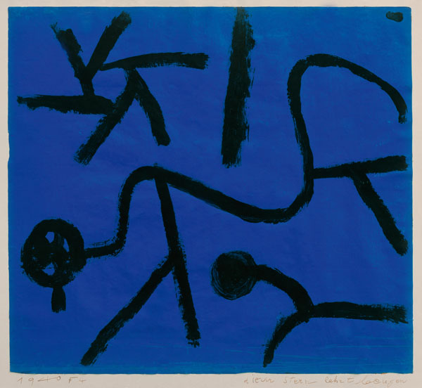 Dieser Stern lehrt beugen, 1940, a Paul Klee