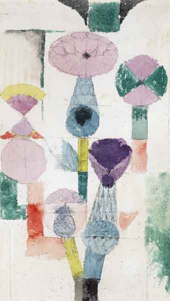 Distelblüte a Paul Klee