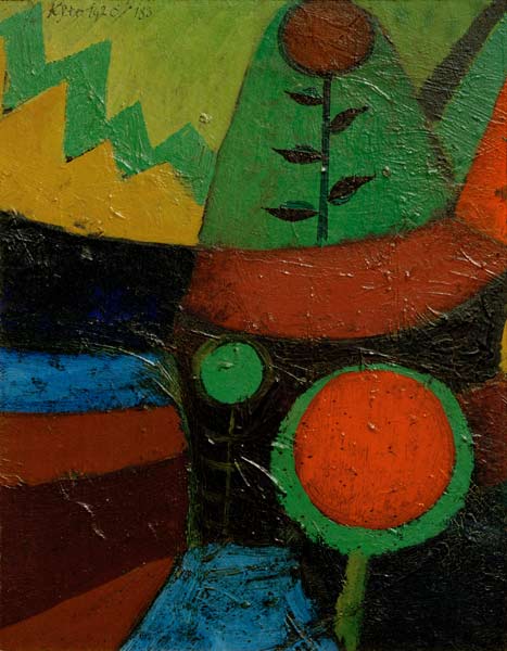 Drei Blumen, 1920, 183. a Paul Klee