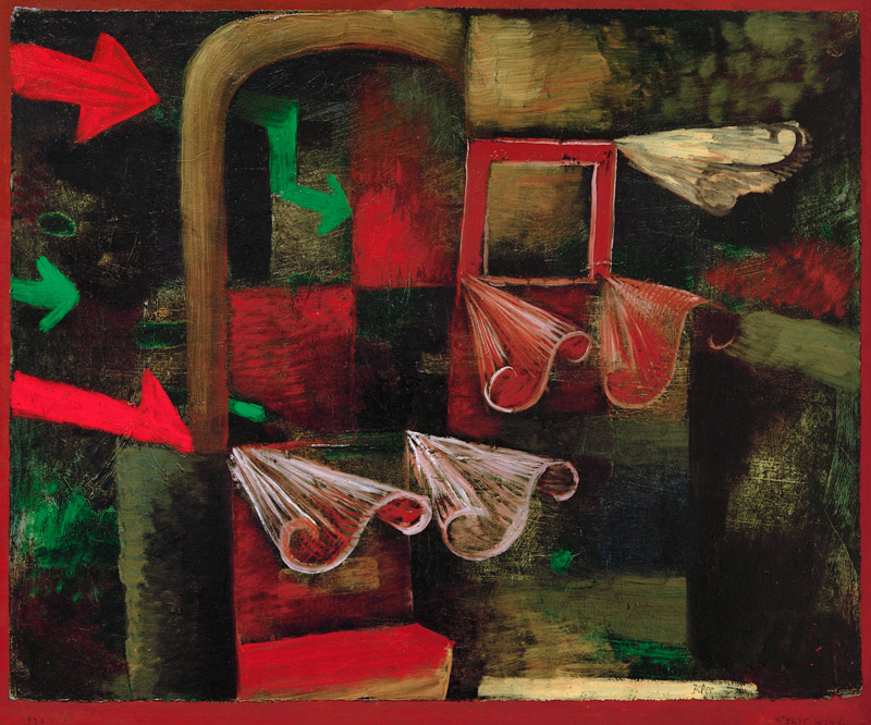 Feuerwind, 1922, 17. a Paul Klee