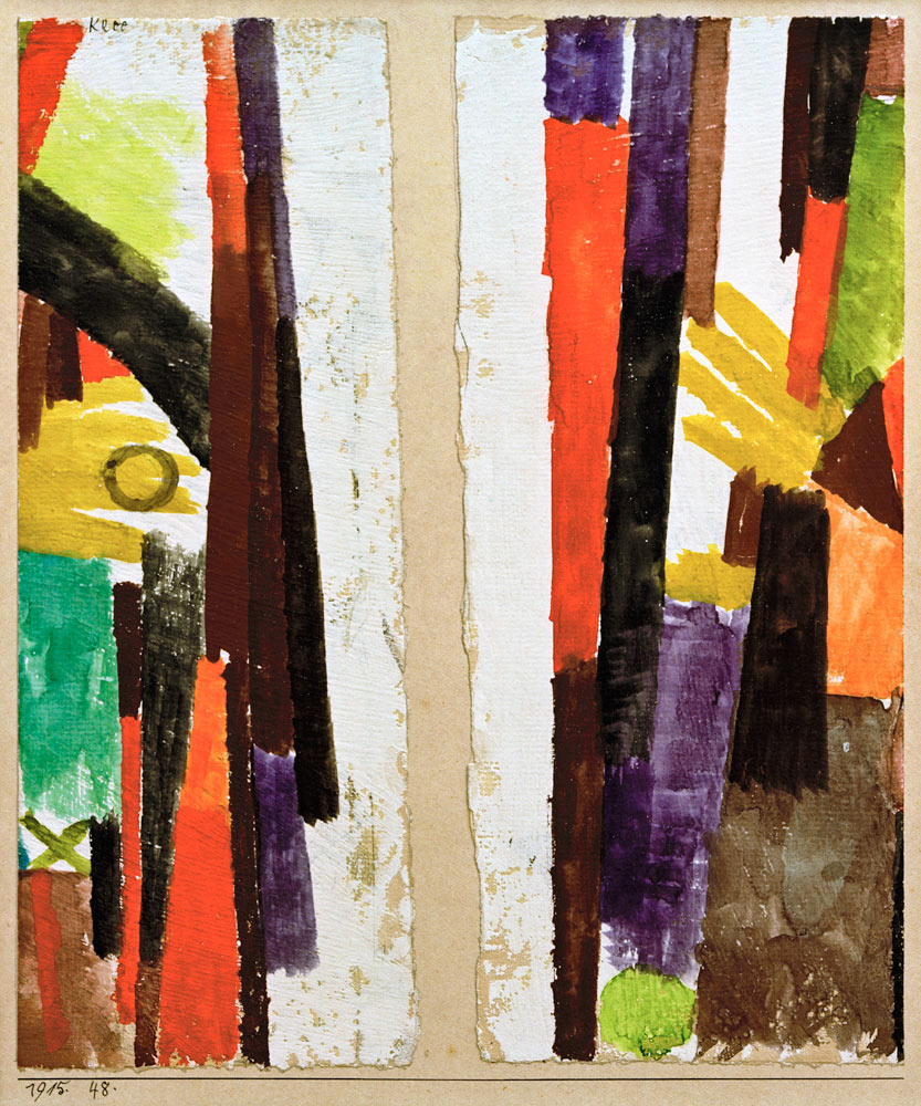 - Fluegelstuecke zu 1915 45. - 1915,48. - a Paul Klee