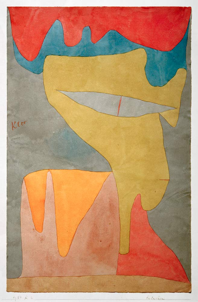 Fraeulein, 1934, a Paul Klee
