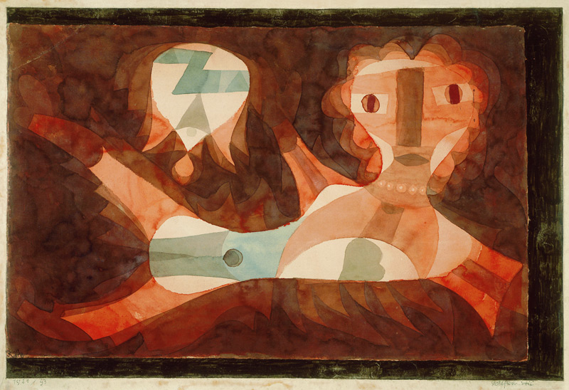 Goldfisch-Weib, 1921, 23. a Paul Klee