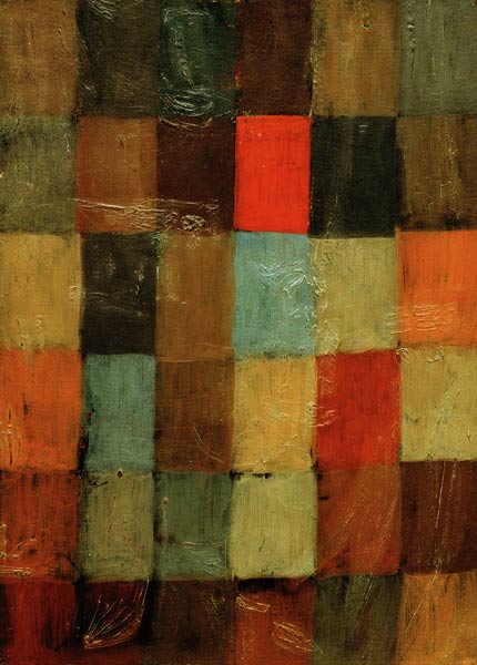 Harmonie blau=orange, 1923, 58. a Paul Klee