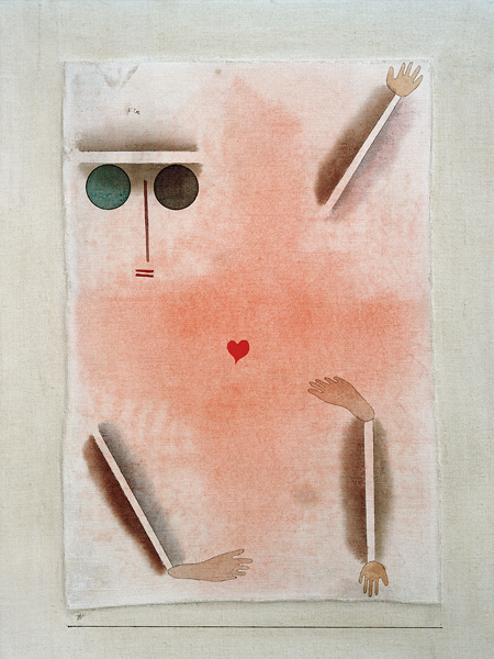 Hat Kopf, Hand, Fuss und Herz a Paul Klee
