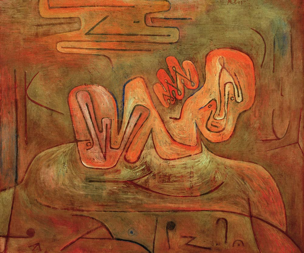 Katastrophe der Sphinx, a Paul Klee