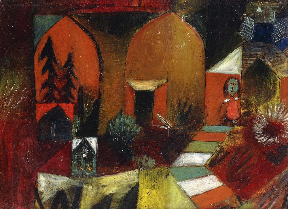Kind als Einsiedler a Paul Klee