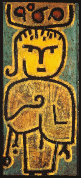 Little fruiterer a Paul Klee