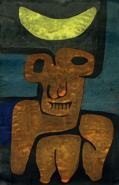 Luna der Barbaren, 1939, 284 (V 4). a Paul Klee