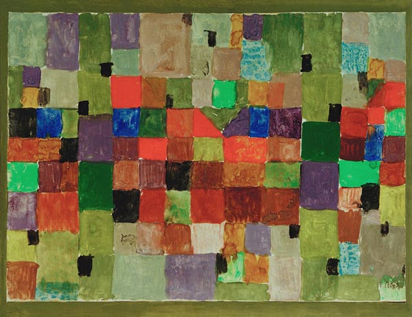 Noerdlicher Ort, 1923, 173. a Paul Klee