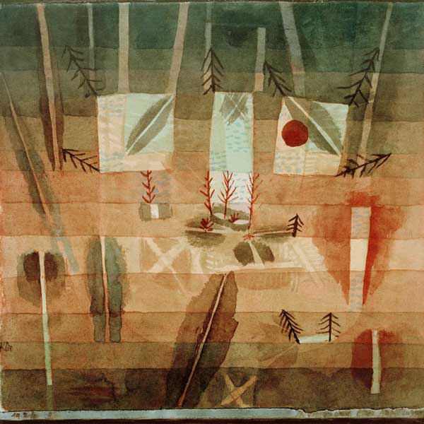 Physiognomie einer Anpflanzung, a Paul Klee