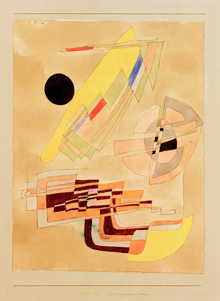 Physiognomische Genesis, 1929, a Paul Klee