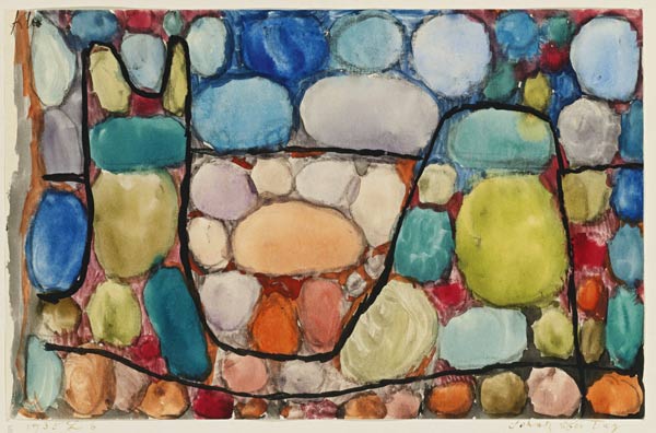 Treasure above Ground (Schatz über Tag) a Paul Klee