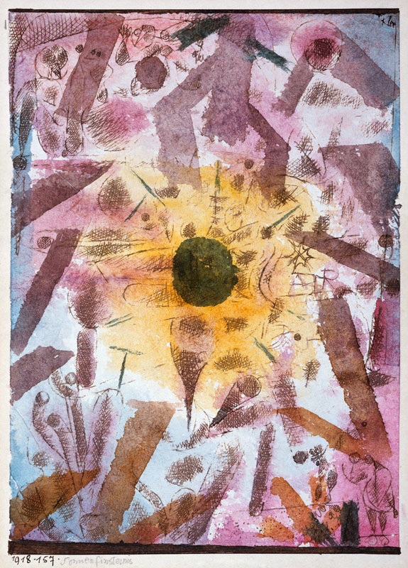 Sonnenfinsternis a Paul Klee