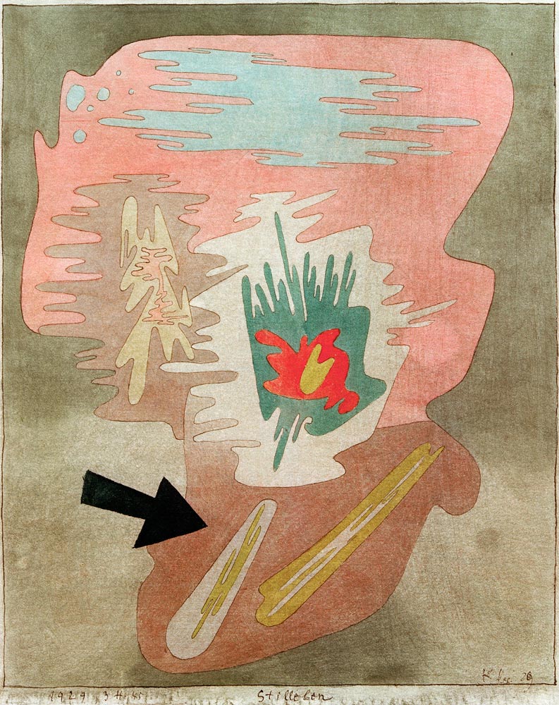 Stilleben, 1929, 345 (3 H 45). a Paul Klee