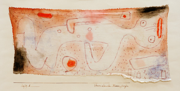 Strandende Meerjungfer, a Paul Klee