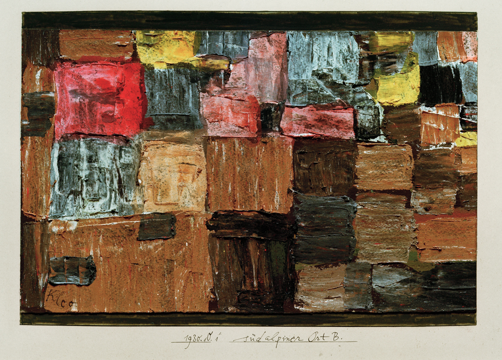 Suedalpiner Ort B., 1930. a Paul Klee