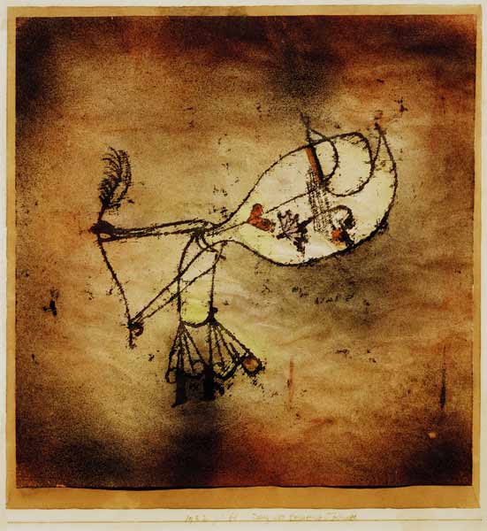 Tanz des trauernden Kindes, 1922.11 a Paul Klee
