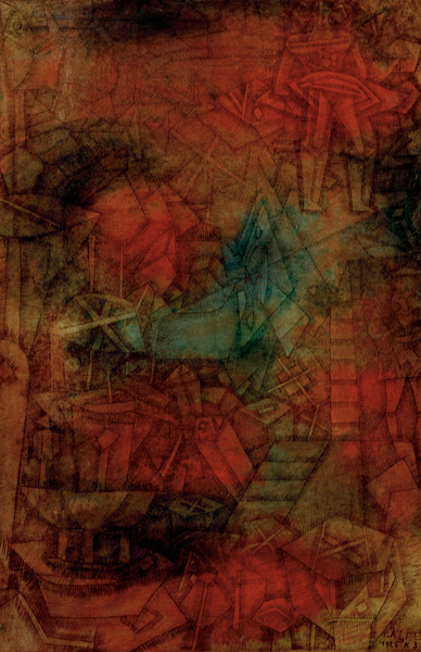 (Theater)Buehnenprobe, a Paul Klee