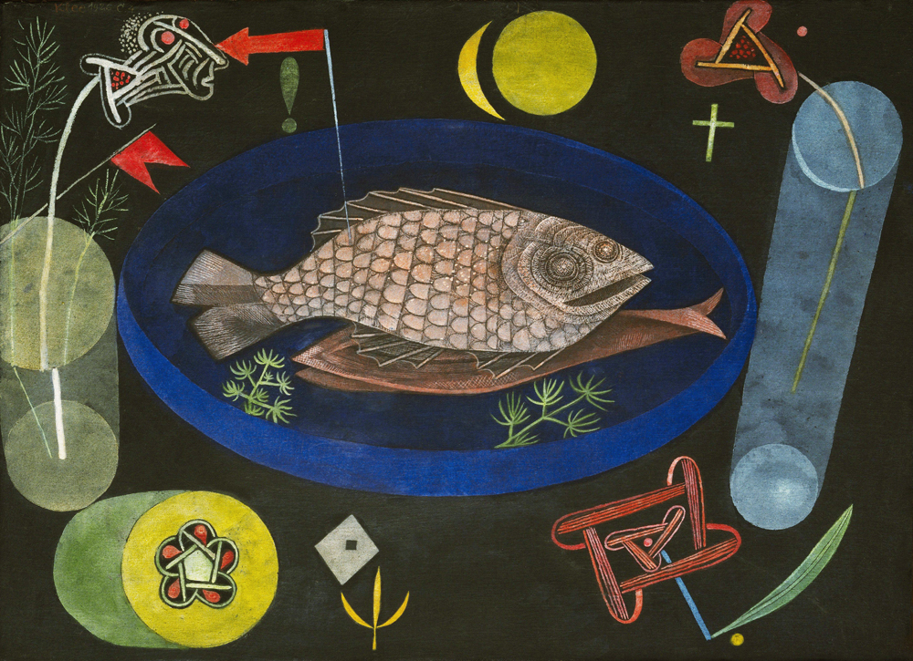 Intorno al pesce a Paul Klee