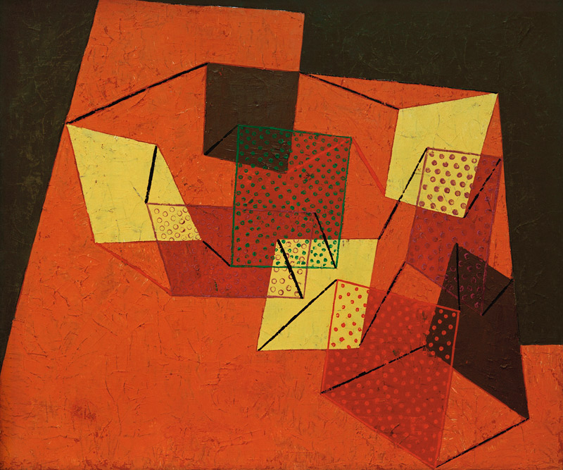 Verspannte Flaechen, 1930. a Paul Klee