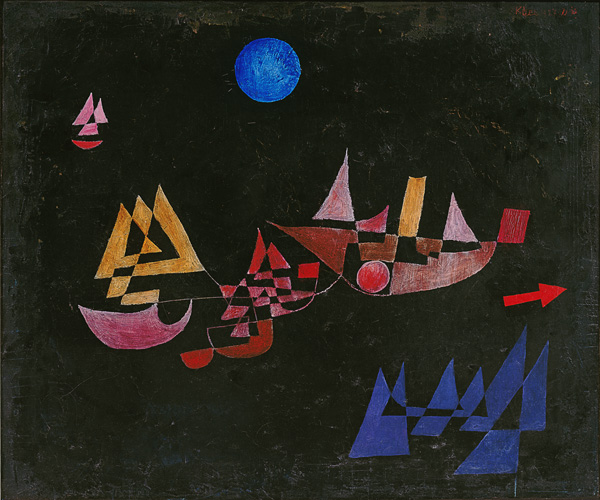 Departure of the ships a Paul Klee