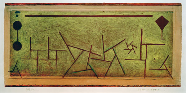 abstraktes Ballett, 1937, 264. a Paul Klee