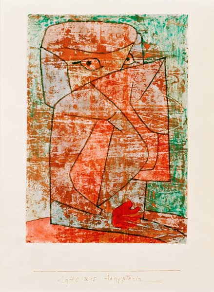Aegypterin, 1940, 55 (X15), a Paul Klee