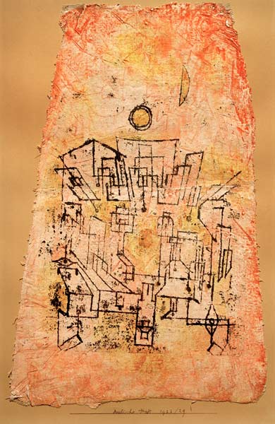Arabische Stadt, 1922, 29. a Paul Klee
