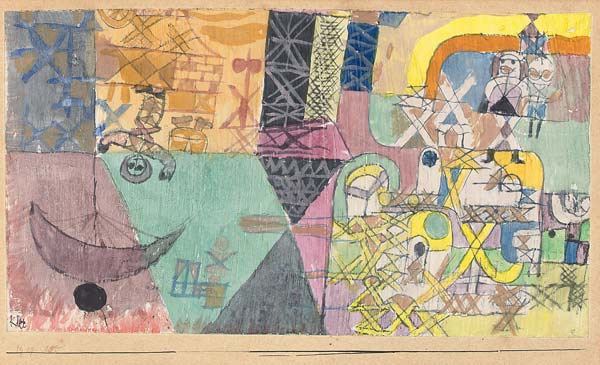 Asiatische Gaukler a Paul Klee